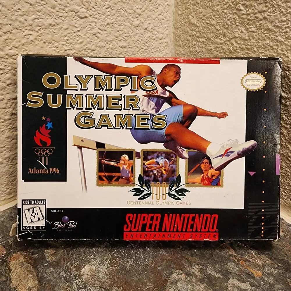 Game - Olympic Summer Games: Atlanta 1996 (CIB) - SNES - Super NES